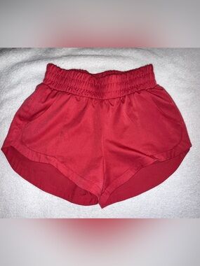 FIVE Dancewear Shorts Size Youth X-Large Pink/Red Color